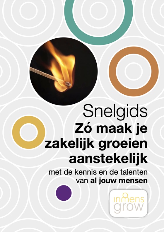 Voorkant van de snelgids Zó maak je zakelijk groeien aanstekelijk